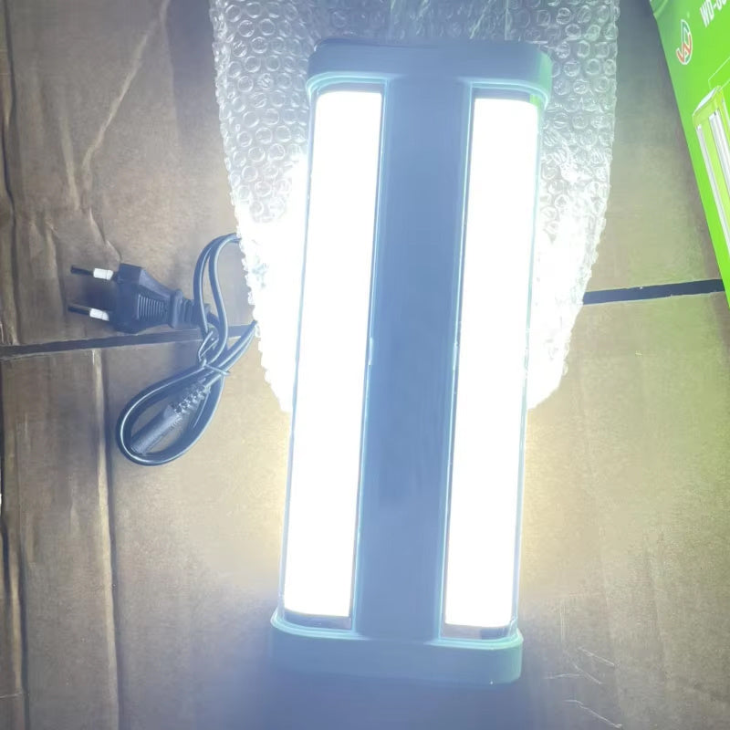 Long-Lasting LED Emergency Light Waterproof 2-Mode Super Bright 4-Sided Flashlight Portable Outdoor Camping Light
